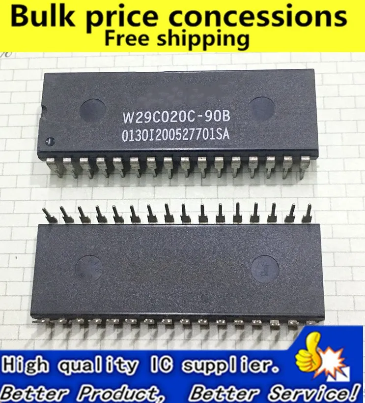 

Бесплатная доставка 50 шт./лот W29C020C-90B W29C020 DIP-32