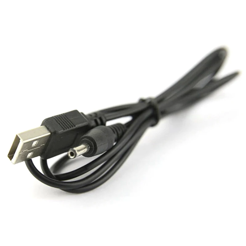 Черный USB порт для 2 5 3 4 0 мм DC 5V баррель Джек Кабель питания Шнур Разъем|Чистящие