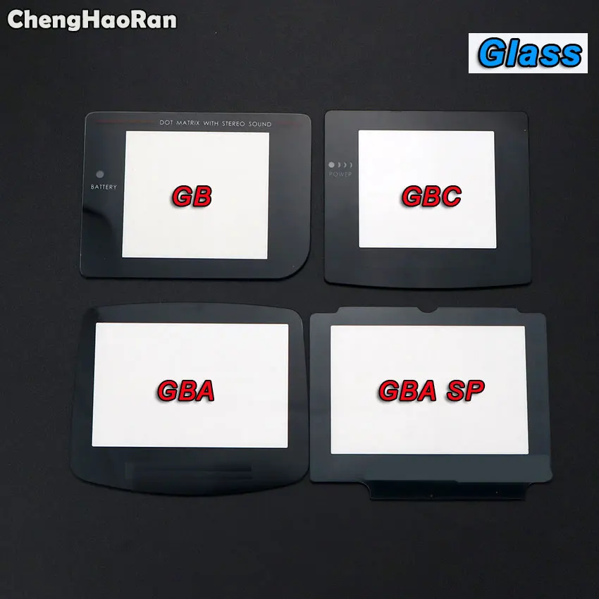 ChengHaoRan 10 шт. пластиковые стеклянные линзы для ГБ GBC GBA SP GBL GBP Защитная линза экрана