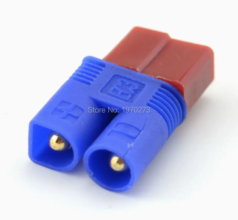 

RC Model No Wires Connecting EC3 Male to T Plug Female Adapter Converter