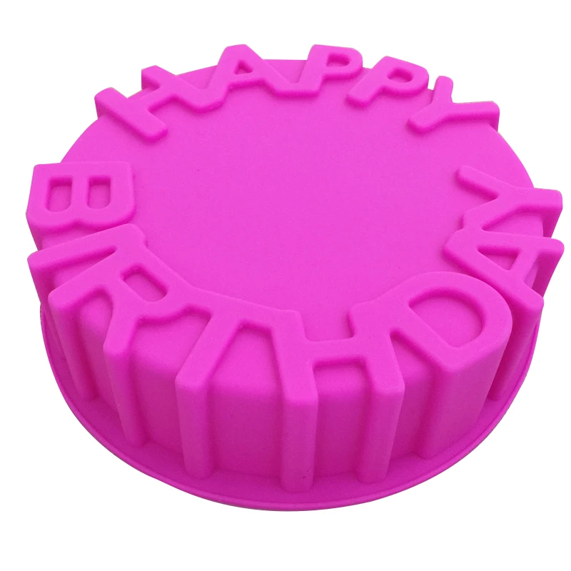 Силиконовая форма для торта с днем рождения кухонная выпечки | Обустройство дома