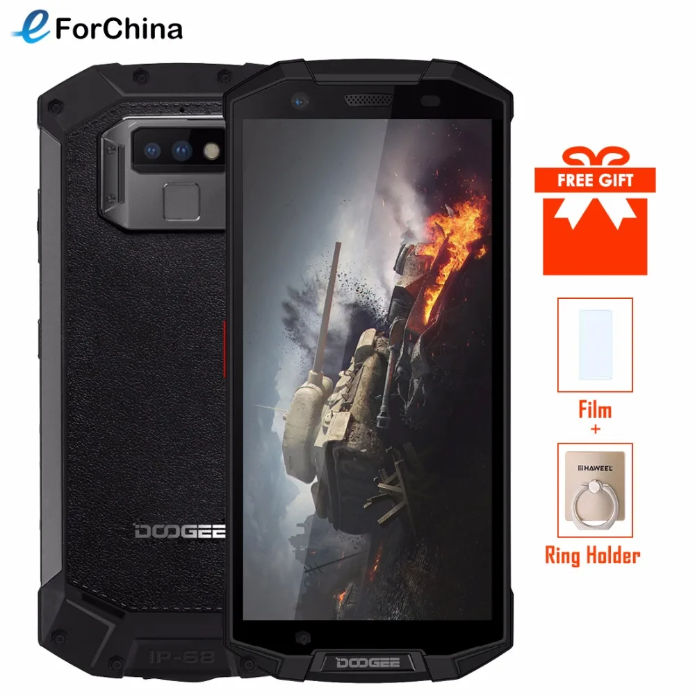DOOGEE S70 IP68 IP69K Водонепроницаемый 4G смартфон 5 99 дюймов MT6763 Восьмиядерный 6 ГБ + 64 Гб 16