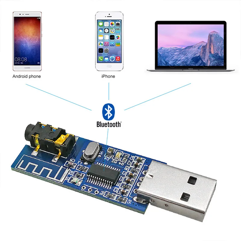 

AIYIMA USB Bluetooth 4.0 Audio Receiver Wireless Bluetooth Voice Player Board For Sound System Speaker Home Theater DIY