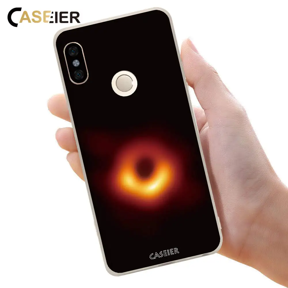 Чехол для телефона CASEIER с черным отверстием Xiaomi Mi 8 Lite A2 A1 крутой чехол Redmi 6A Note 7 5 6