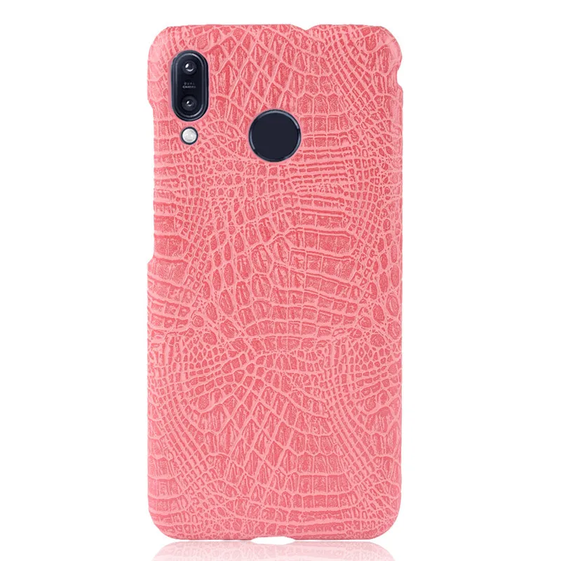 Чехол для ASUS Zenfone Max M1 ZB555KL роскошная жесткая задняя крышка из искусственной кожи