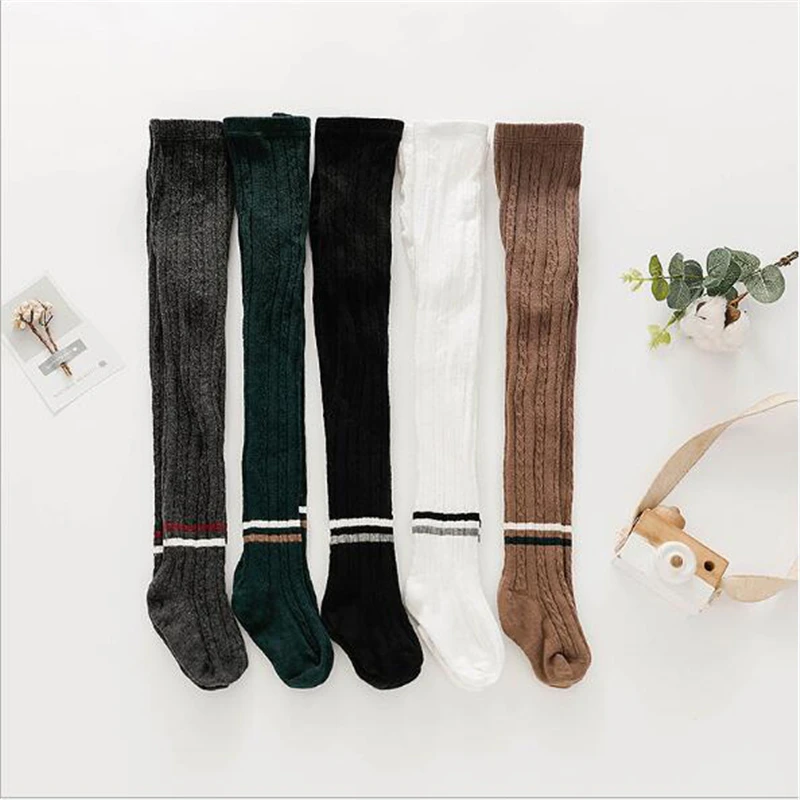 Колготки для маленьких детей теплые хлопковые колготки девочек детские