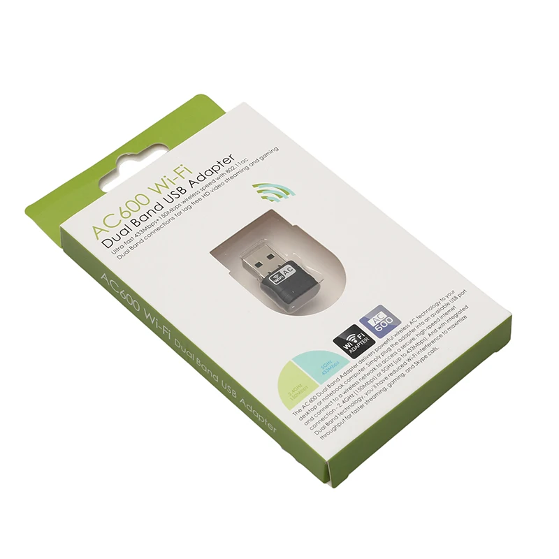 USB беспроводной Wi Fi адаптер 600 Мбит/с два диапазона 2 4G/телефон карта