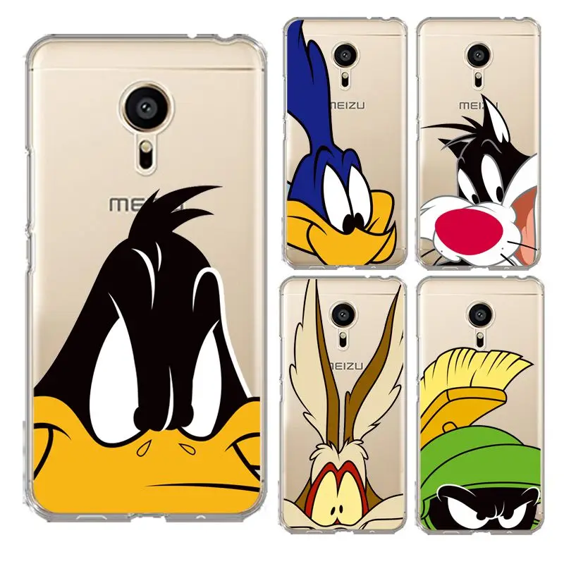 Мягкий прозрачный чехол для телефона из ТПУ с тигром meilan MX6 pro6 U20 U10 A5 M5 M5S E E2