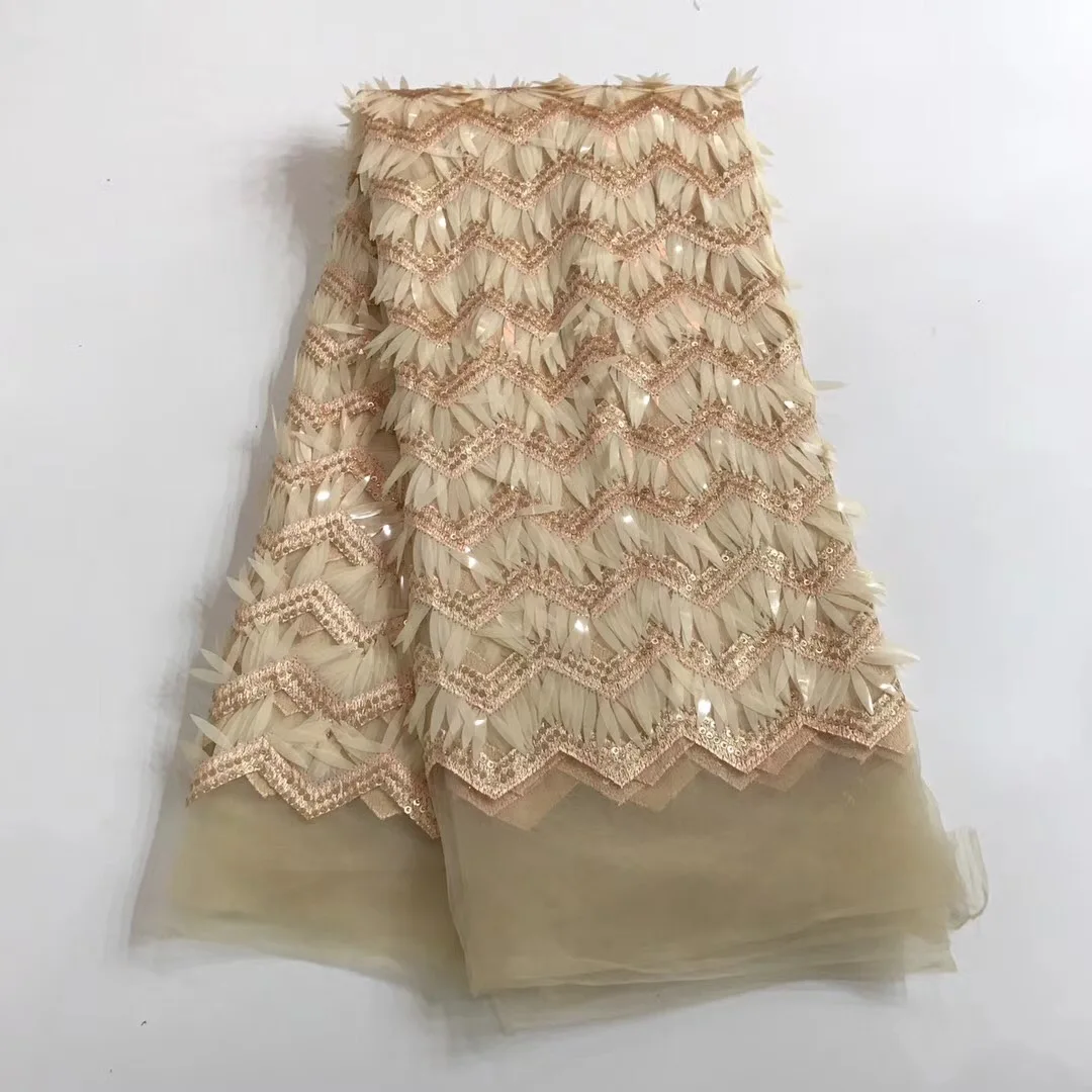 

High quality Silver African lace fabric sequins french tulle lace fabric 2018 latest arrival hot sale 5 yards for dress KJ2063