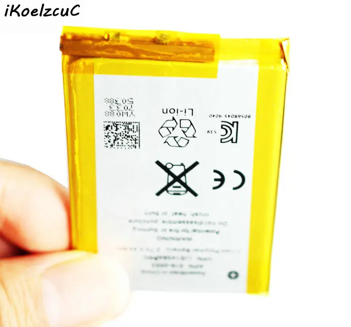 IKoelzcuC 1x медиа музыка телефон замена батарея + подарок подходит для iPod touch 4