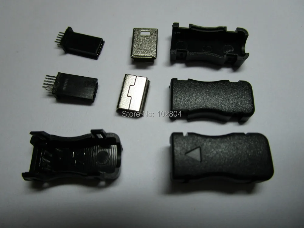100 шт. в партии 10 контактный пластиковый мини USB разъем контактный|connector jst|connector