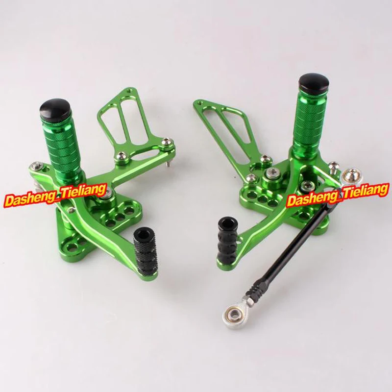 Adjustable Shift Foot Pegs Rear Set Footrests Replacement Kit For Suzuki GSX-R / GSXR1000 2005-2006 Motorcycle Accessory Parts | Автомобили