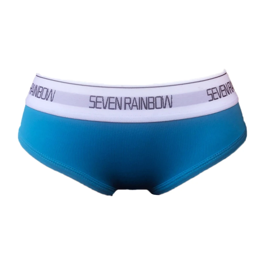 SEVENRAINBOW, 1 шт., стиль, женское хлопковое нижнее белье, трусики, сексуальное нижнее белье, эротическое белье, белый пояс, 11 цветов - Цвет: As shown