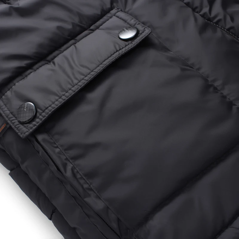 2019 New Winter Cotton Warm Vests For Men Stand Collar Multi-Pocket Sleeveless Jacket Male Black Thicken Waistcoat Mens WFY15 | Мужская