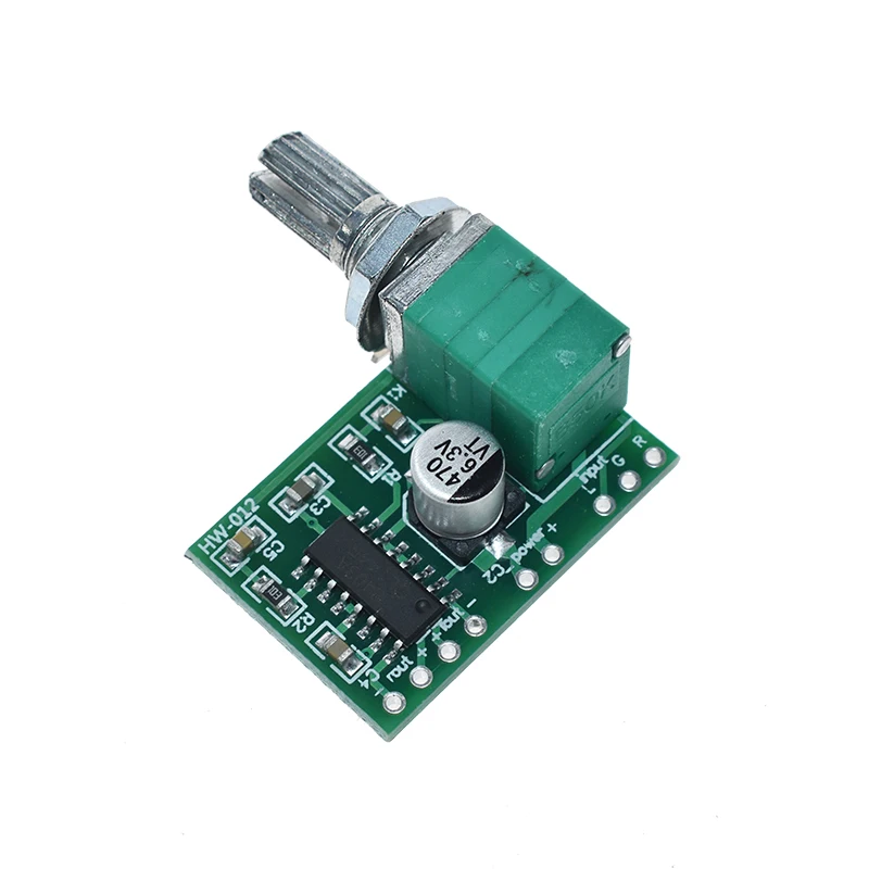 Плата цифрового усилителя PAM8403 mini 5V с потенциометром может использоваться