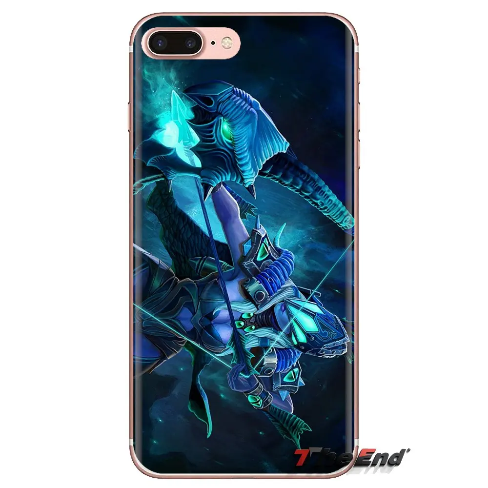 Прозрачный чехол из ТПУ Dota2 Traxex Drow Ranger dota 2 для iPod Touch Apple iPhone 4 4S 5 5S SE 5C 6 6S 7 8 X XR XS Plus MAX
