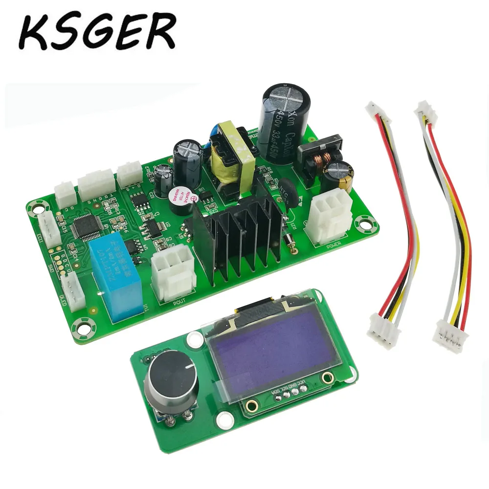 KSGER OLED контроллер горячего воздуха 1,3 Размер экрана Diy набор для перепайки паяльной станции контроллер горячего воздушного пистолета