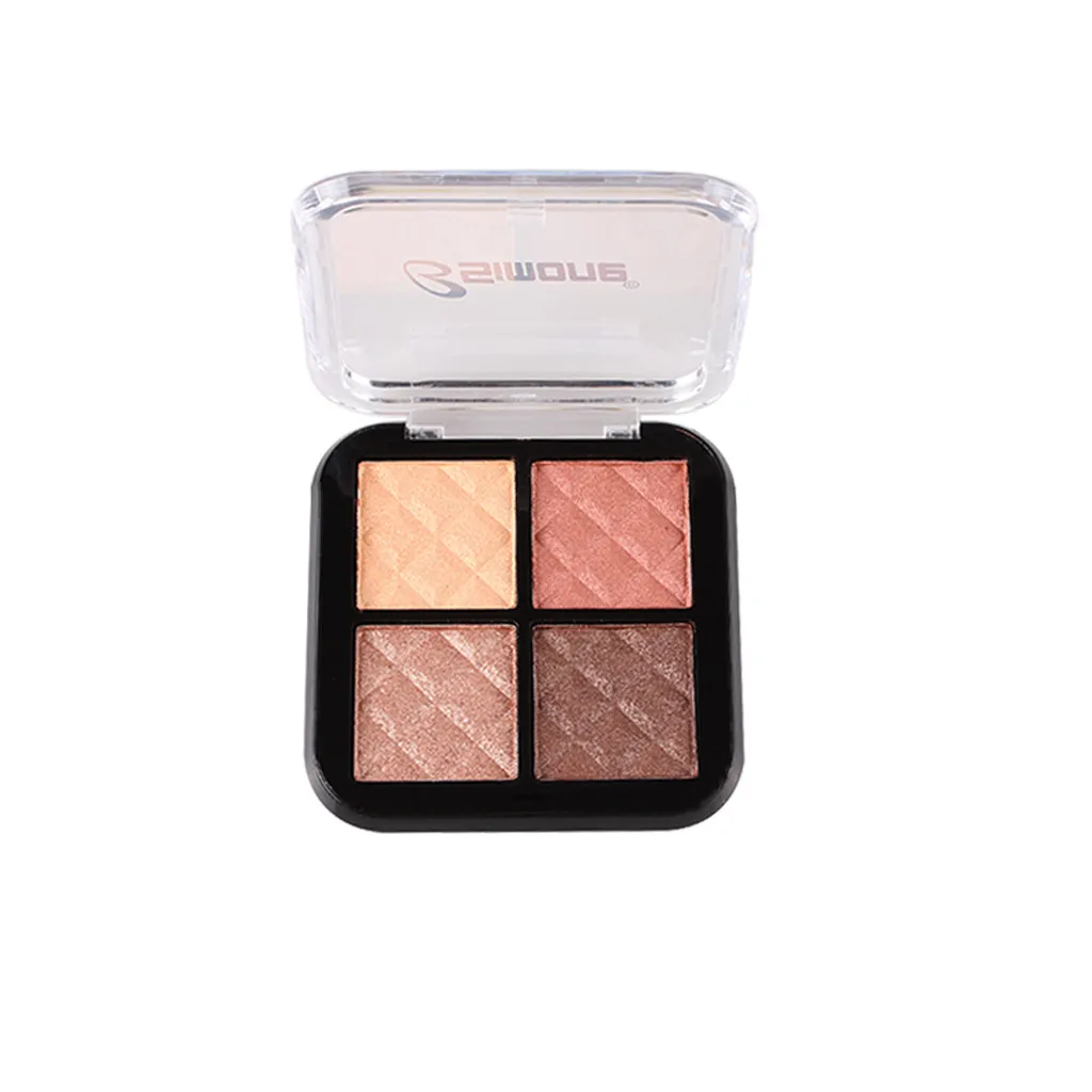 Новинка 2019 4 цвета Тени для век Палитра немой тени водостойкие долгостойкие