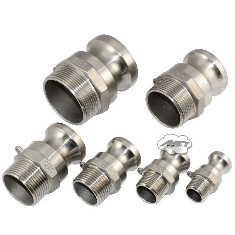 Megairon 1 предмет 1-1/4 &quotТип F Мусор Насоса адаптер мужчина camlock с мужской резьбы ss 316 max