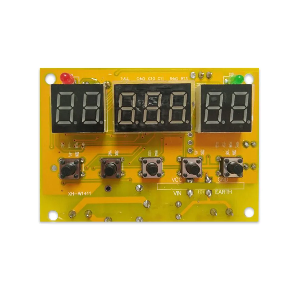 

W1411High Precision Multifunctional Three Display Digital Temperature humidity K-type Controller Temperature Controller Switch
