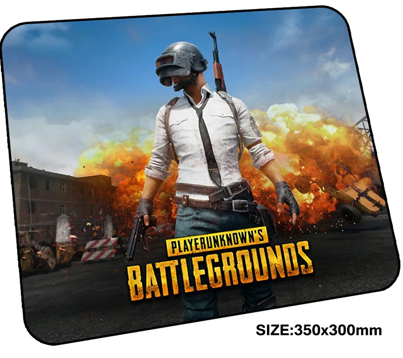 Коврик для мыши pubg компьютерный игровой коврик 350x300 мм индивидуальный padmouse