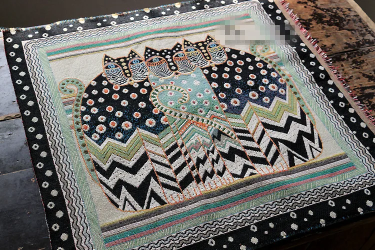 Подушка этническая ткань льняная хлопковая африканская для пэчворка тканые