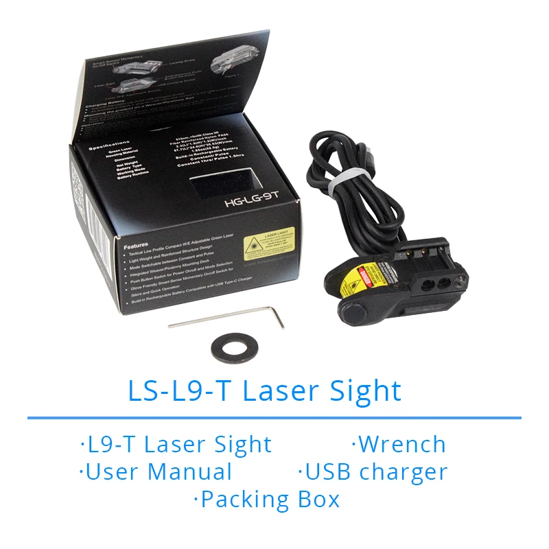 Лазерный переключатель Laserspeed для Glock 19 23 22 17 21 37 31 20 34 35 38|Лазеры| |