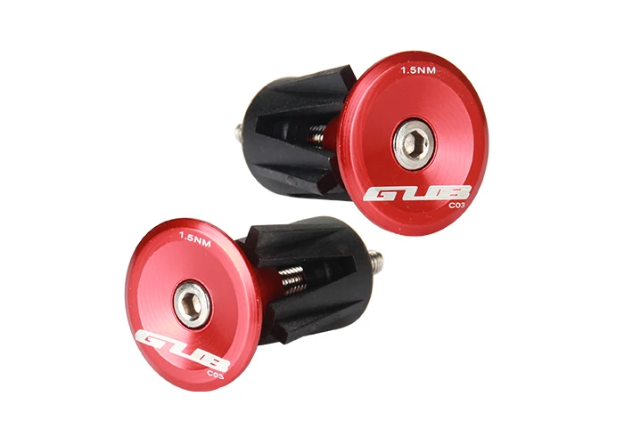 2016 Newest GUB C03 CNC Alloy handlebar plug ends for diamater 22-24mm used | Спорт и развлечения