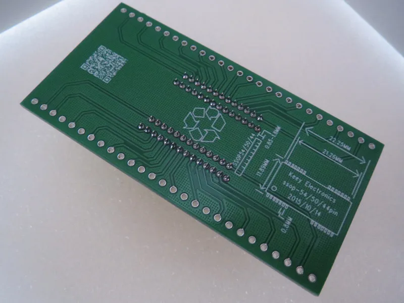 Испытательный Стенд TSOP44 SSOP44 SDR SDRAM для сгорания розетки с золотым