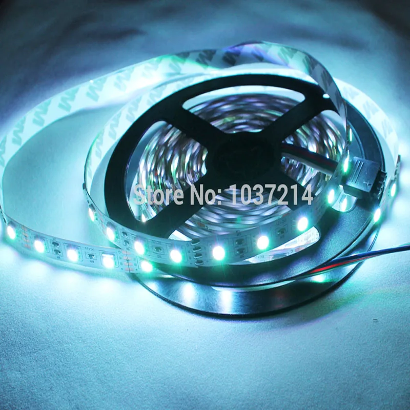 Светодиодная лента RGB высосветильник сти не водонепроницаемая 5050 SMD 60