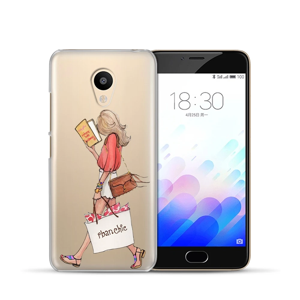 Новое поступление Модный чехол Weldone для телефона девочек Meizu M5s M3s M5C M5S M5 Mini M3 M6 Note