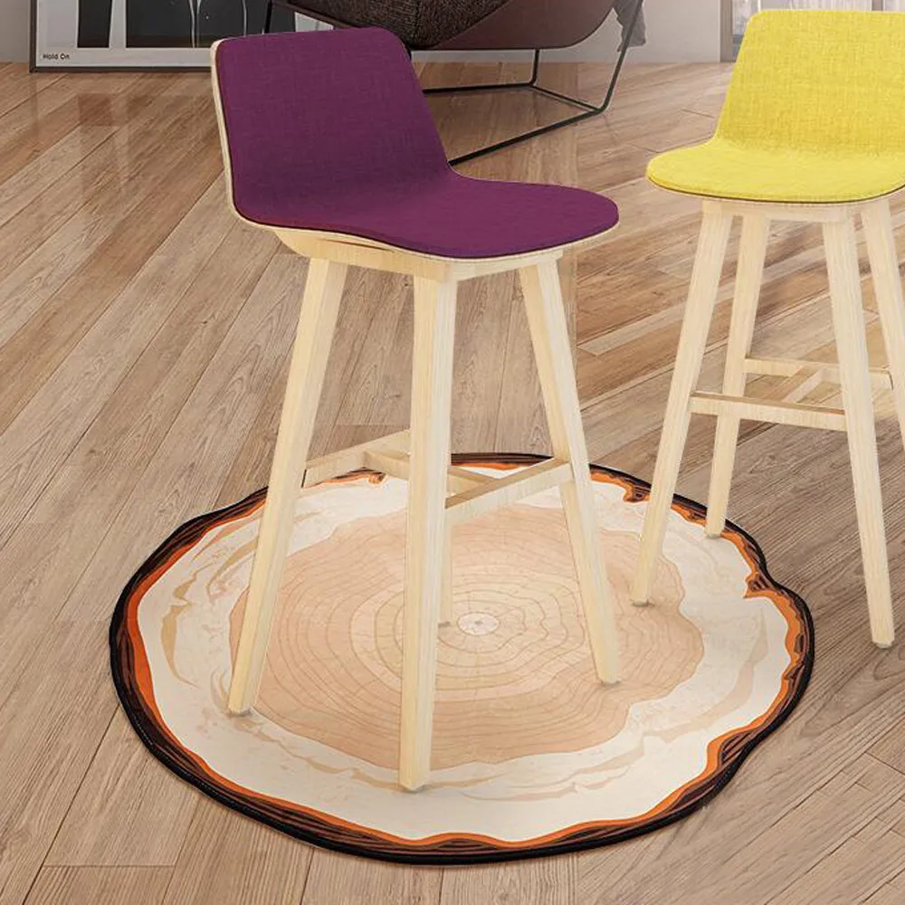 Противоскользящий мягкий напольный коврик Geode Rock обеденный ковер большого