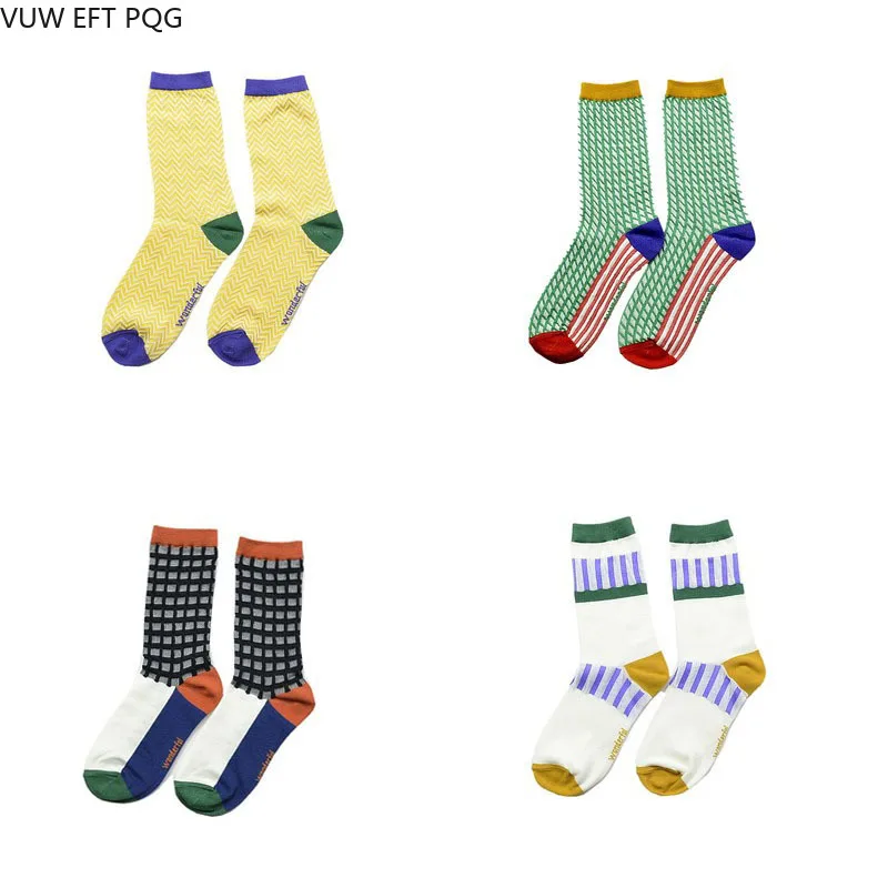 

Girl socks cute independent design fairy tale series summer color illustration sock harajuku women