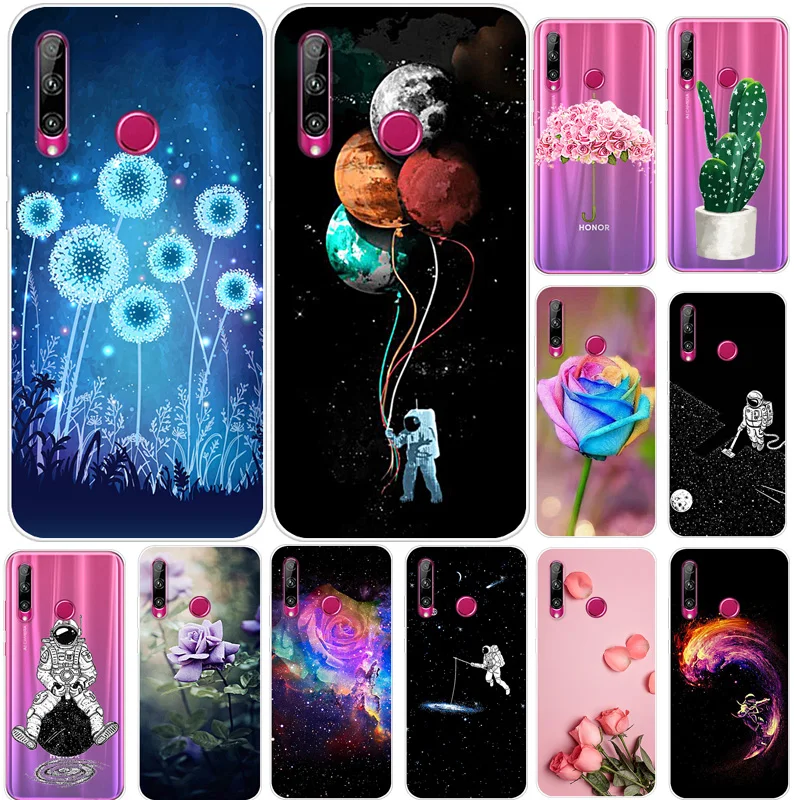 Чехлы для Huawei Honor 10i чехол телефона из мягкого силикона с красочным принтом