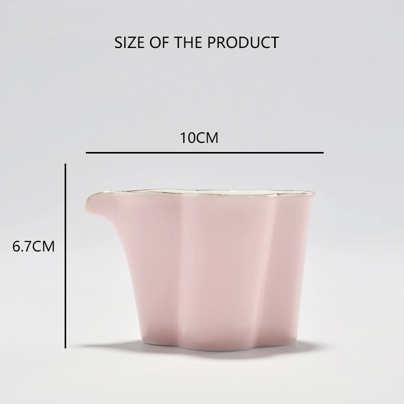 160 мл короткая китайская розовая Gaiwan керамическая керамика и фарфор кунг-фу