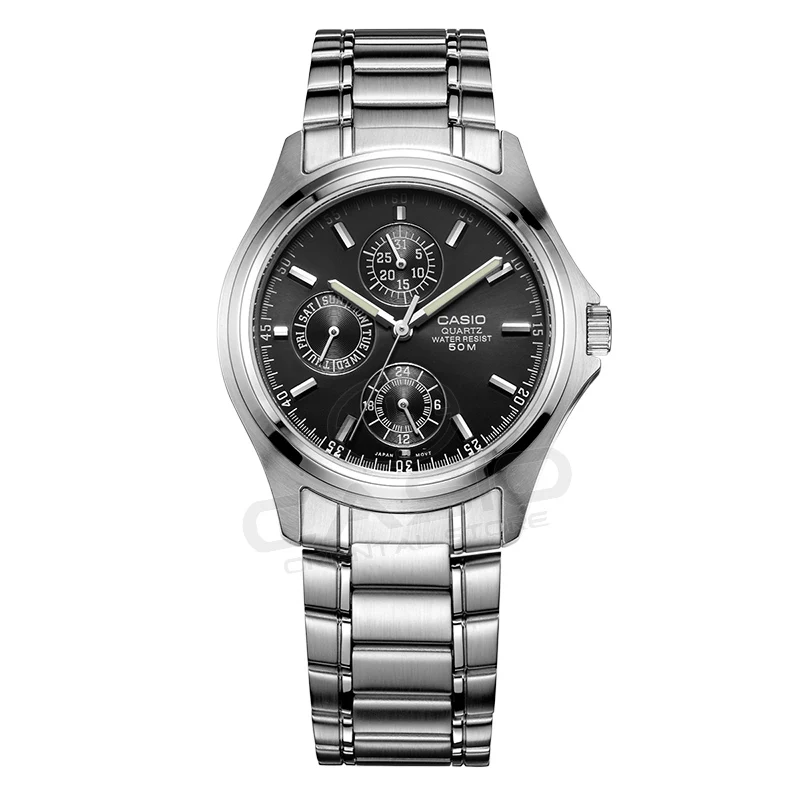 CASIO Часы 2016 Мужская Мода casualwatches Для мужчин кварцевые часы человек Relogio masculino MTP 1246D