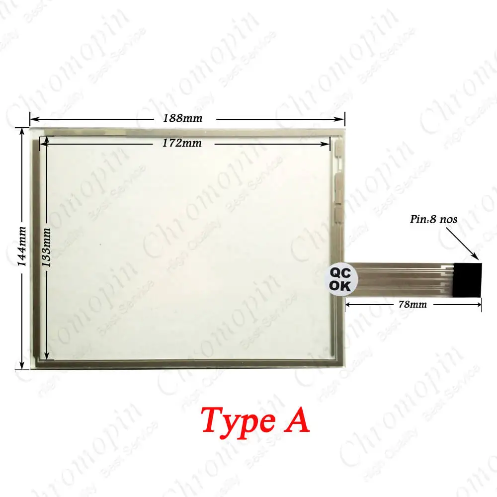 Touch Screen for B&ampR Power Panel 5MP181.0843-07 5MP181.0843.07 5MP181-0843-07 Glass Repair | Компьютеры и офис