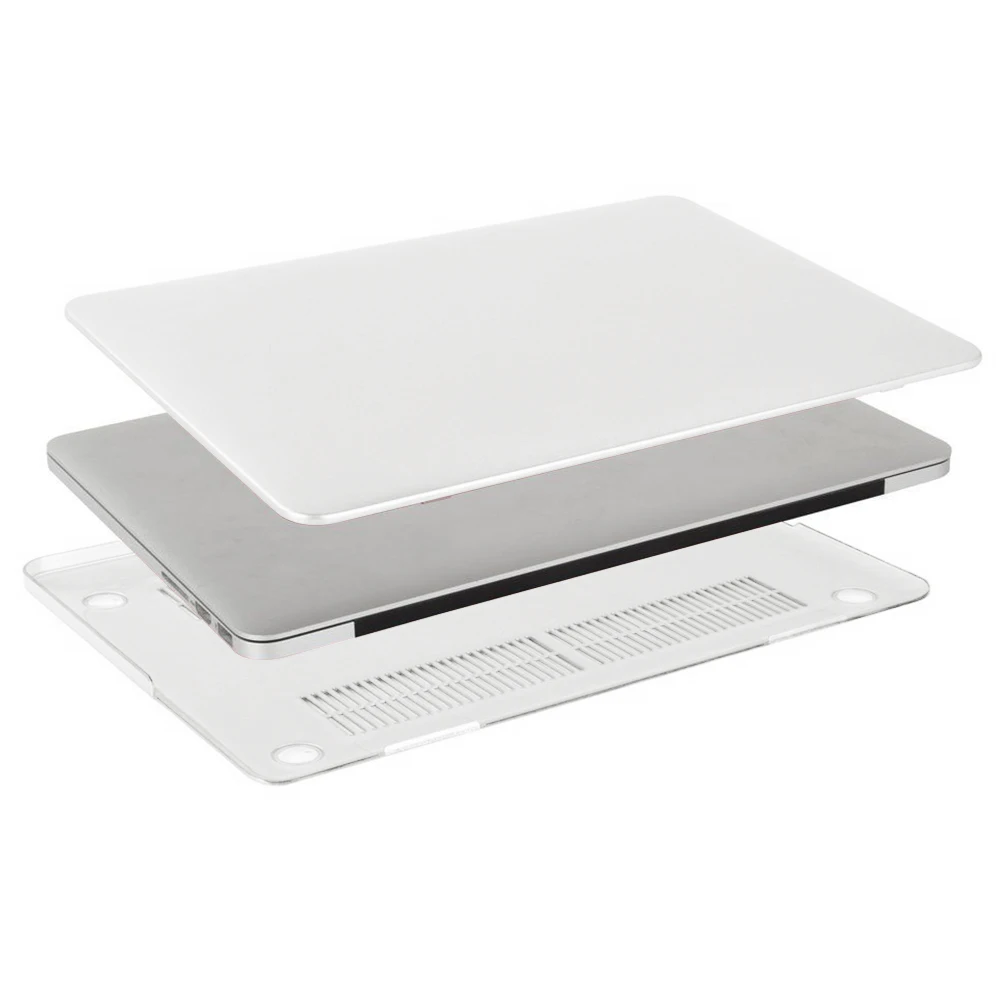 White Matte Frosted Surface Case Anti Clear Cover Protector for Macbook Air 11 13 Pro Retina 15 Full Protect IClover | Компьютеры и