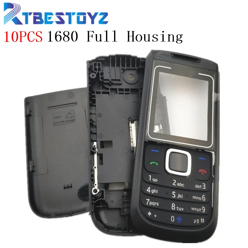 

RTBESTOYZ 10PCS Original Battery Back Cover Housing For Nokia Lumia 1680 Housing Cover Door Frame + Battery Back cover+Keypad