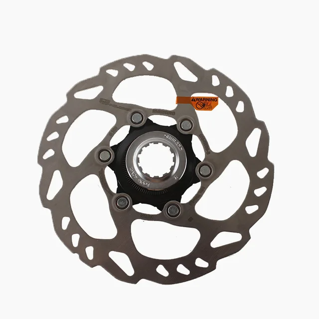 Белый Shimano SM-RT68 Ice-Tec Центральный замок велосипед/цикл дисковый тормоз ротор 160 мм - Цвет: Белый
