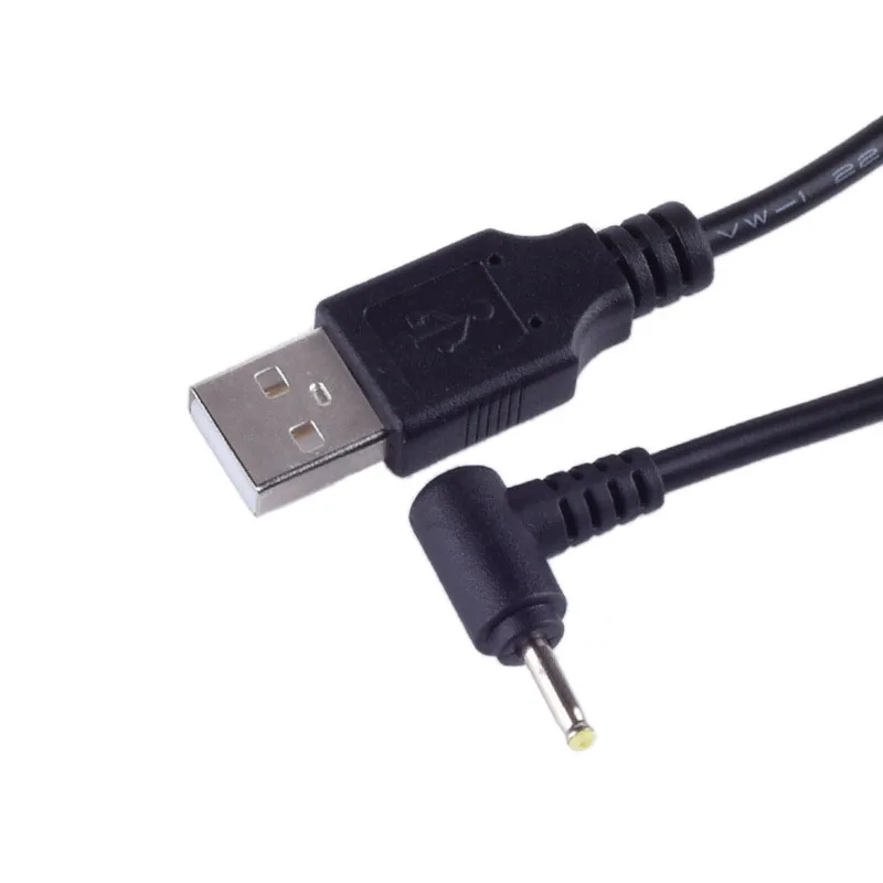 Адаптер питания постоянного тока Переходник USB в 2 5*0 7 мм/постоянный ток 2507 черный