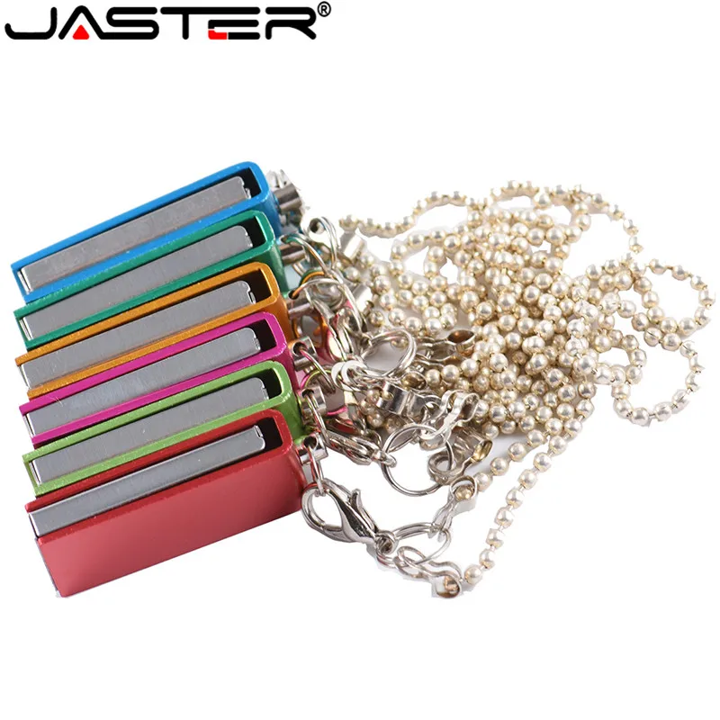 USB флеш-накопитель JASTER Mini Elf из нержавеющей стали 4 ГБ 8 16 32 64 водонепроницаемый 2 0