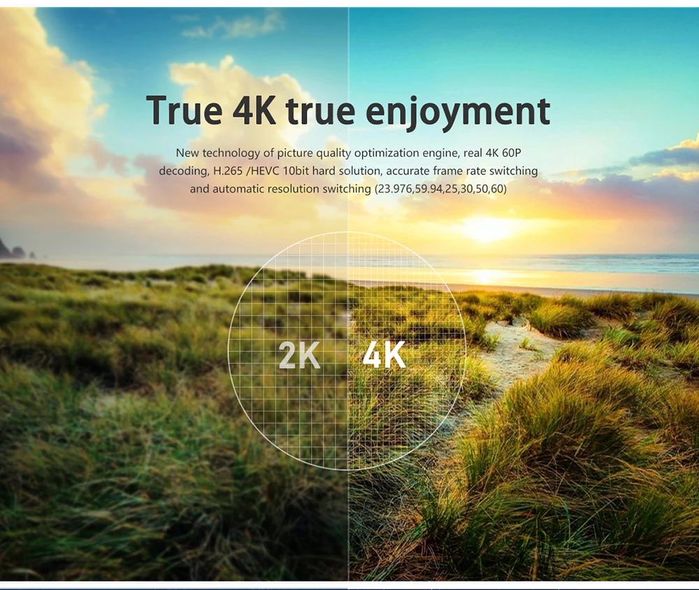 Zidoo Z9S 4K tv Box медиаплеер Realtek RTD1296DD процессор 2 Гб 16 Гб 1000 Мбит/с BT4.1 HDR Android 7,1 USB3.0 10 бит телеприставка