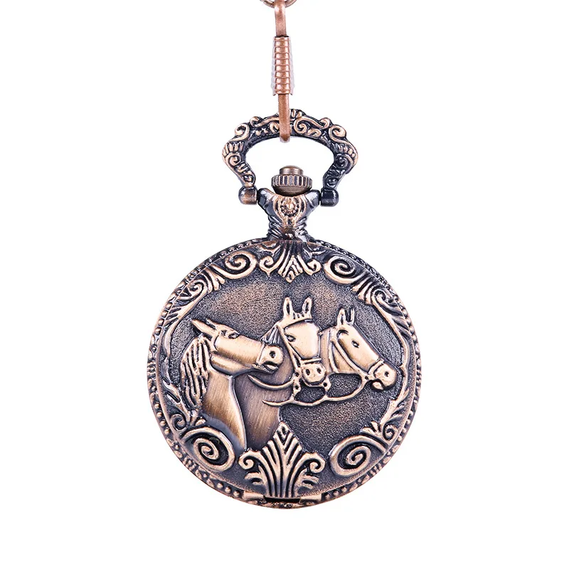 Винтажное модное тиснение в виде кирпича Красные три лошади тиснением