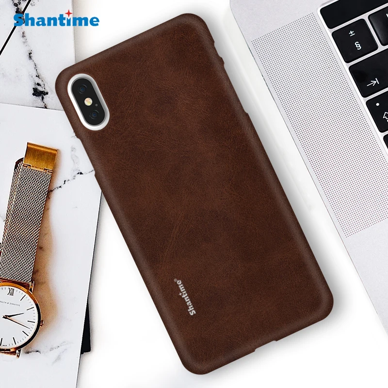 Хит продаж роскошный Винтажный чехол из искусственной кожи для Iphone X телефона XS Max