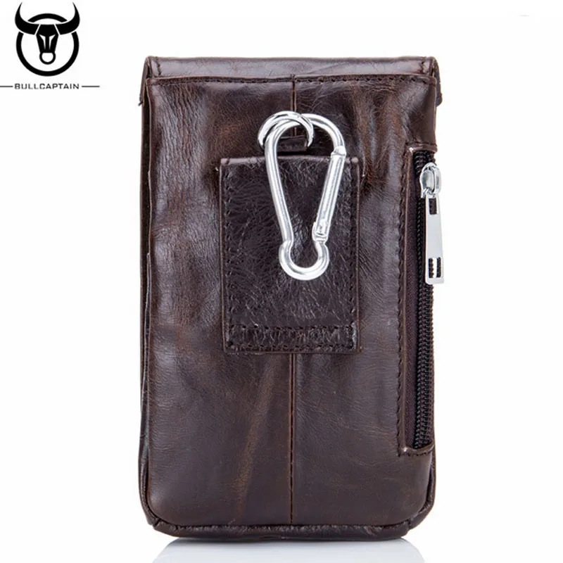 Поясная Сумка BULL CAPTAIN Мужская из натуральной кожи|waist bag belt|leather fannybag belt |