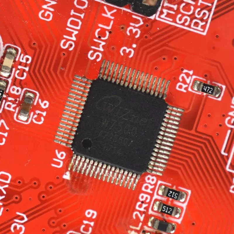 WIZwiki чип W7500 Интернет вещей микроконтроллер макетная плата ARM Cortex M0 для arduino W5100 UNO R3