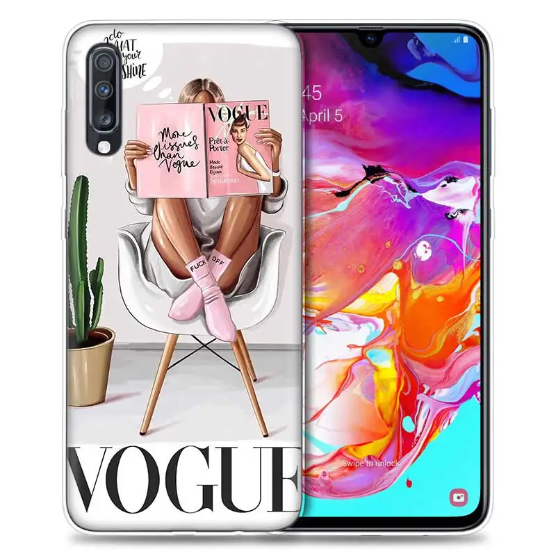 06 Для мам и детей, девочек queen чехол для samsung A50 A70 A20e A80 A60 A30 A20 A10 A8 A7 A6 плюс A9 мягкий Корпус чехол для телефона в виде ракушки - Цвет: 06