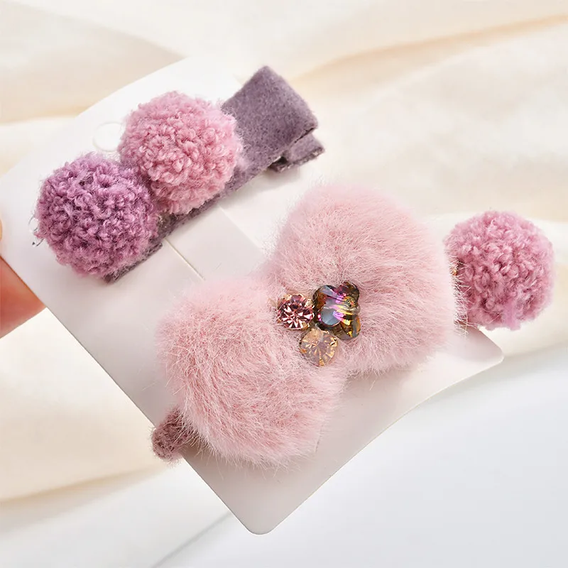 10pcs/Lot Handmade Craft Kawaii Wool Felt 3D Animal Rabbit Ribbon Bow Patch Stiker Fit Girls Hair Jewelry Headband DIY | Украшения и