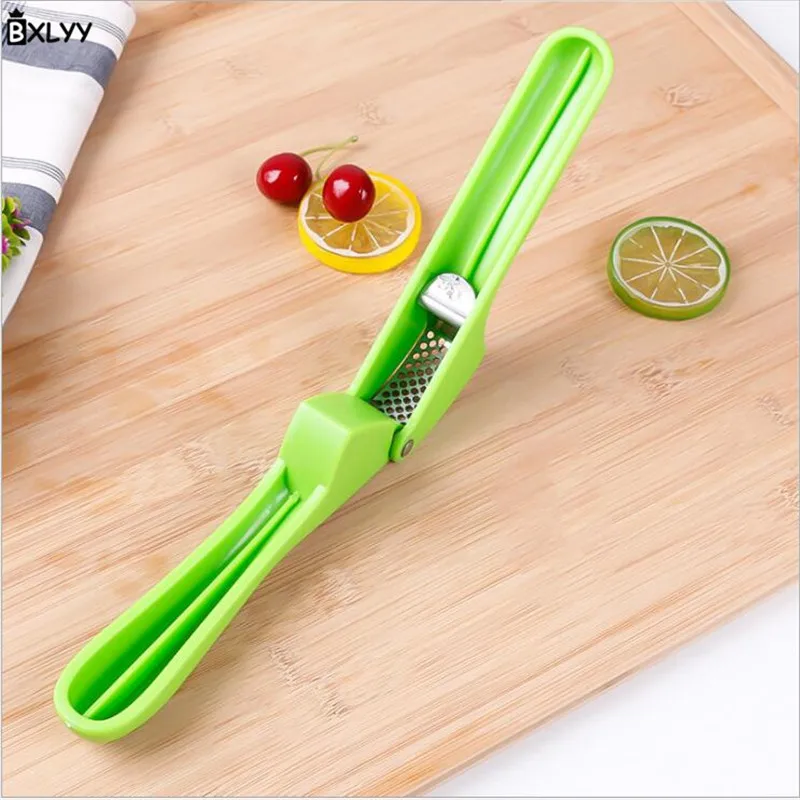 BXLYY Stainless Steel Manual Garlic Pressure Plastic Multi-function Grinding Ginger Kitchen Gadgets.8z | Дом и сад